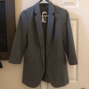 Express rolled sleeve boyfriend blazer ✨